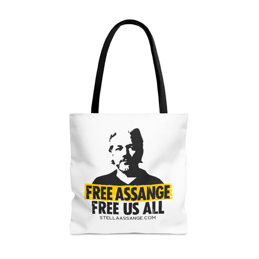 (UK) "Free Assange, Free Us All" Tote Bag