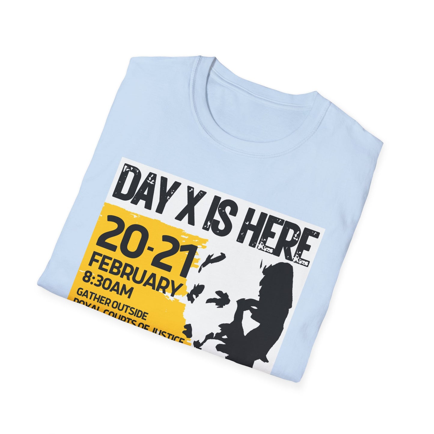 (UK) DAY X IS HERE Unisex Softstyle T-Shirt